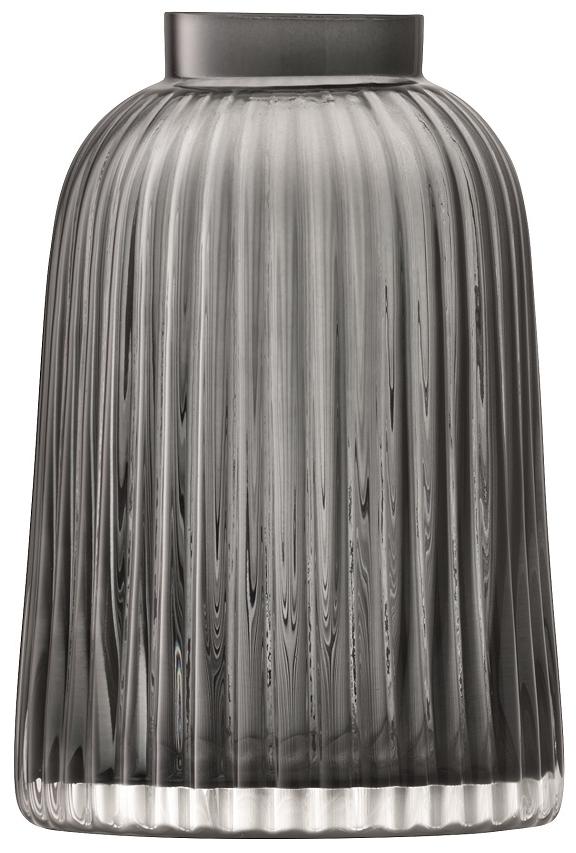 

Ваза LSA International Pleat, 20 см, серая