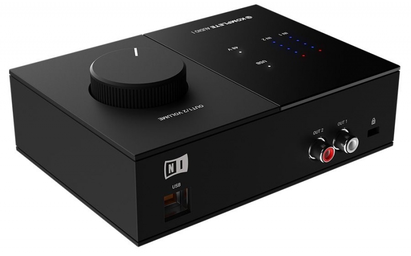 Аудиоинтерфейс Native Instruments Komplete Audio 1 (Black) купить в интернет-магазине icover