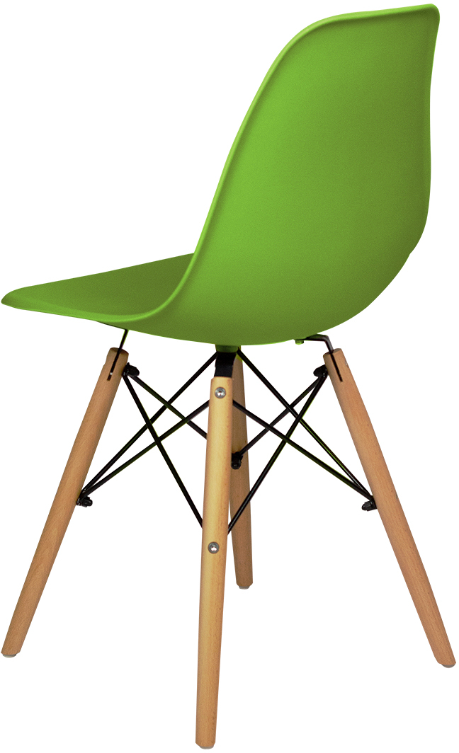 Комплект стульев RIDBERG DSW EAMES 4 шт. (Green) купить в интернет-магазине icover