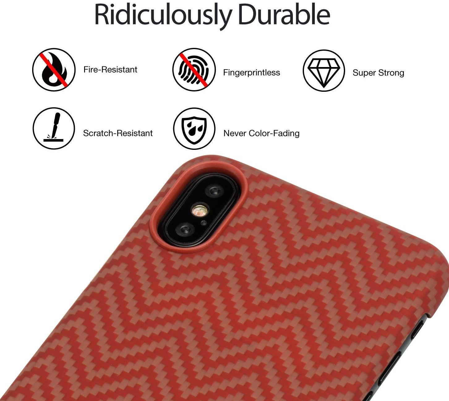 Купить чехол Pitaka MagCase для Apple iPhone X (Red/Orange) 973528 в Москве  в каталоге чехлов-накладок для смартфонов с доставкой. Характеристики, цены  в интернет-магазине iCover.