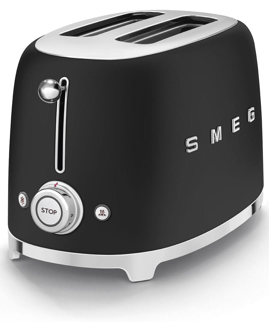 

Тостер Smeg (TSF01BLMEU) на 2 ломтика (Black Matte)