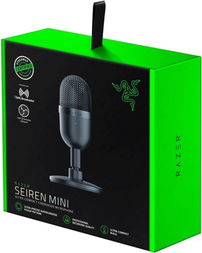 Микрофон Razer Seiren Mini (Black) купить в интернет-магазине icover