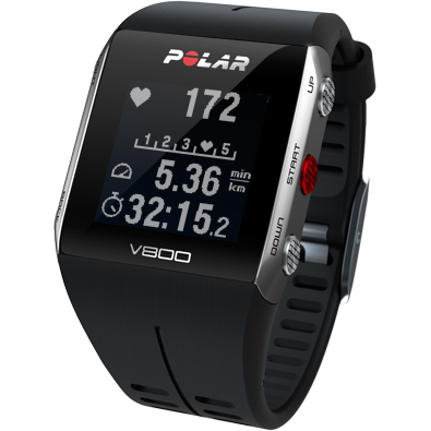 Polar V800 GPS Sports Watch + HR - пульсометр (Black) купить в интернет-магазине icover