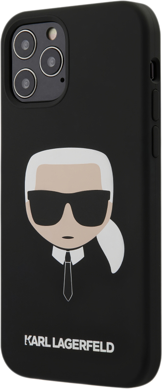 

Чехол Karl Lagerfeld Karl's Head (KLHCP12MSLKHBK) для iPhone 12/iPhone 12 Pro (Black)