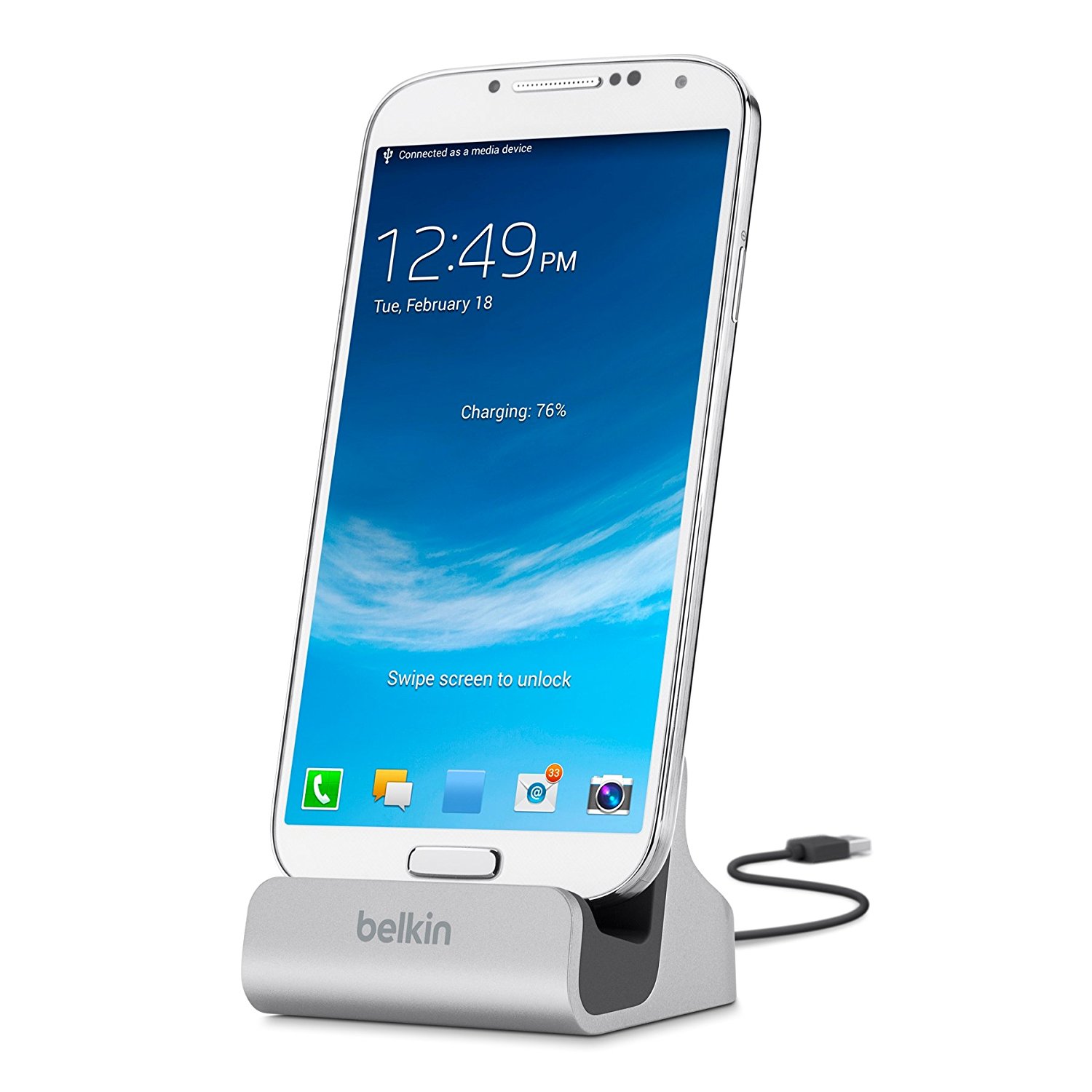 Купить док-станция Belkin Charge + Sync Dock (F8M389bt) для смартфонов  Samsung (Silver) в Москве в каталоге док-станции и держателей для iPhone и  iPad с доставкой. Характеристики, цены в интернет-магазине iCover.