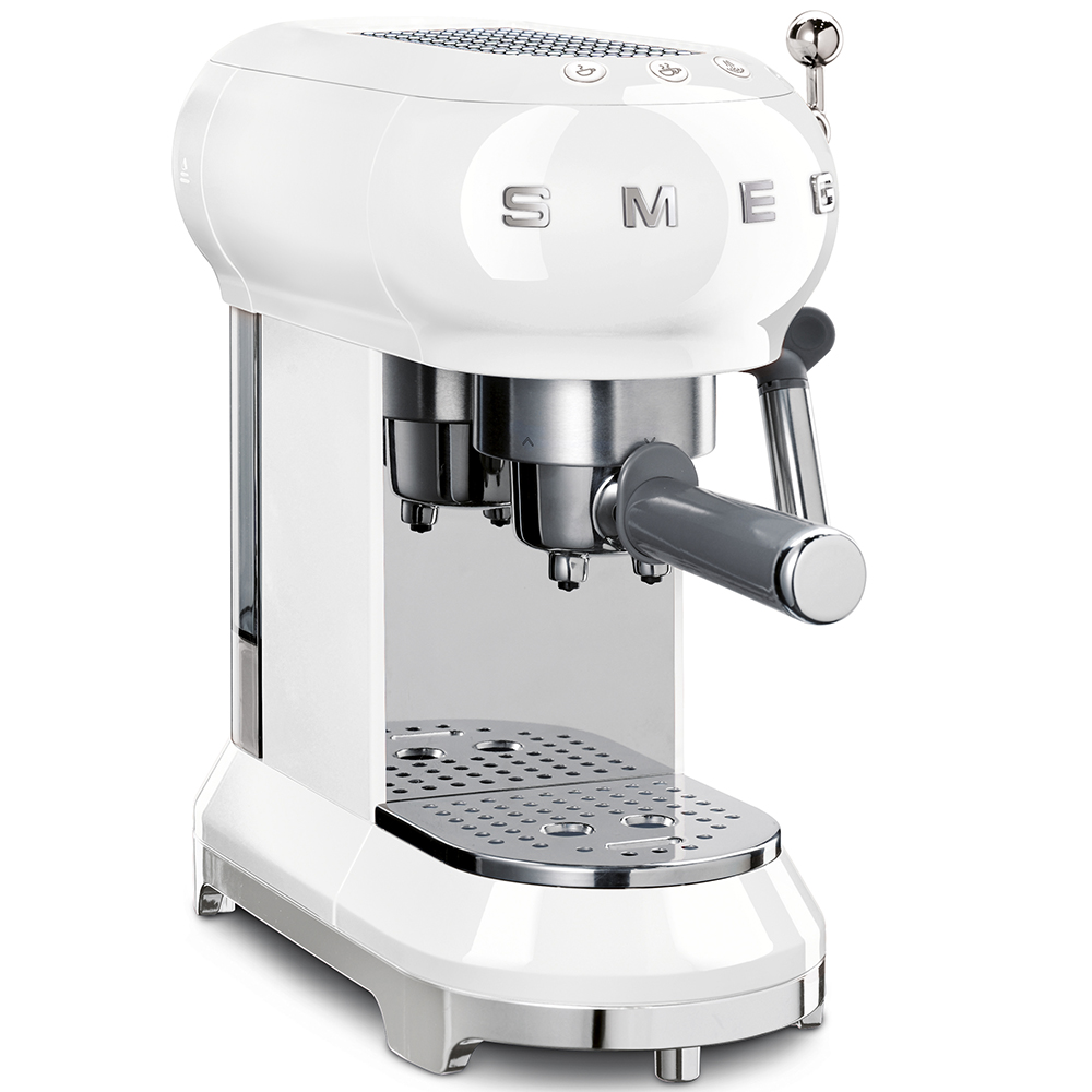 

Кофемашина-эспрессо Smeg ECF01WHEU (White)