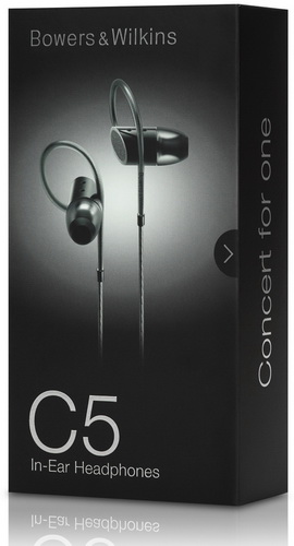 Bowers & Wilkins C5 - наушники для iPhone/iPod/iPad (Black) купить в интернет-магазине icover