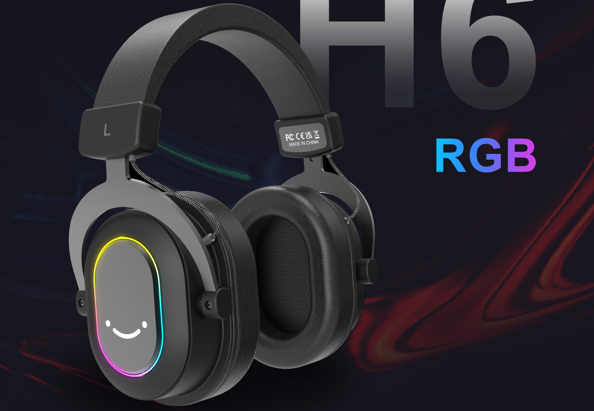 Игровая гарнитура Fifine H6 Gaming Headsets ANC (Black) купить в интернет-магазине icover