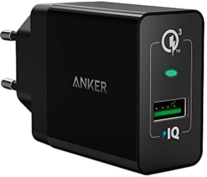 

Сетевое зарядное устройство Anker PowerPort+ 18W B2013L11 (Black)