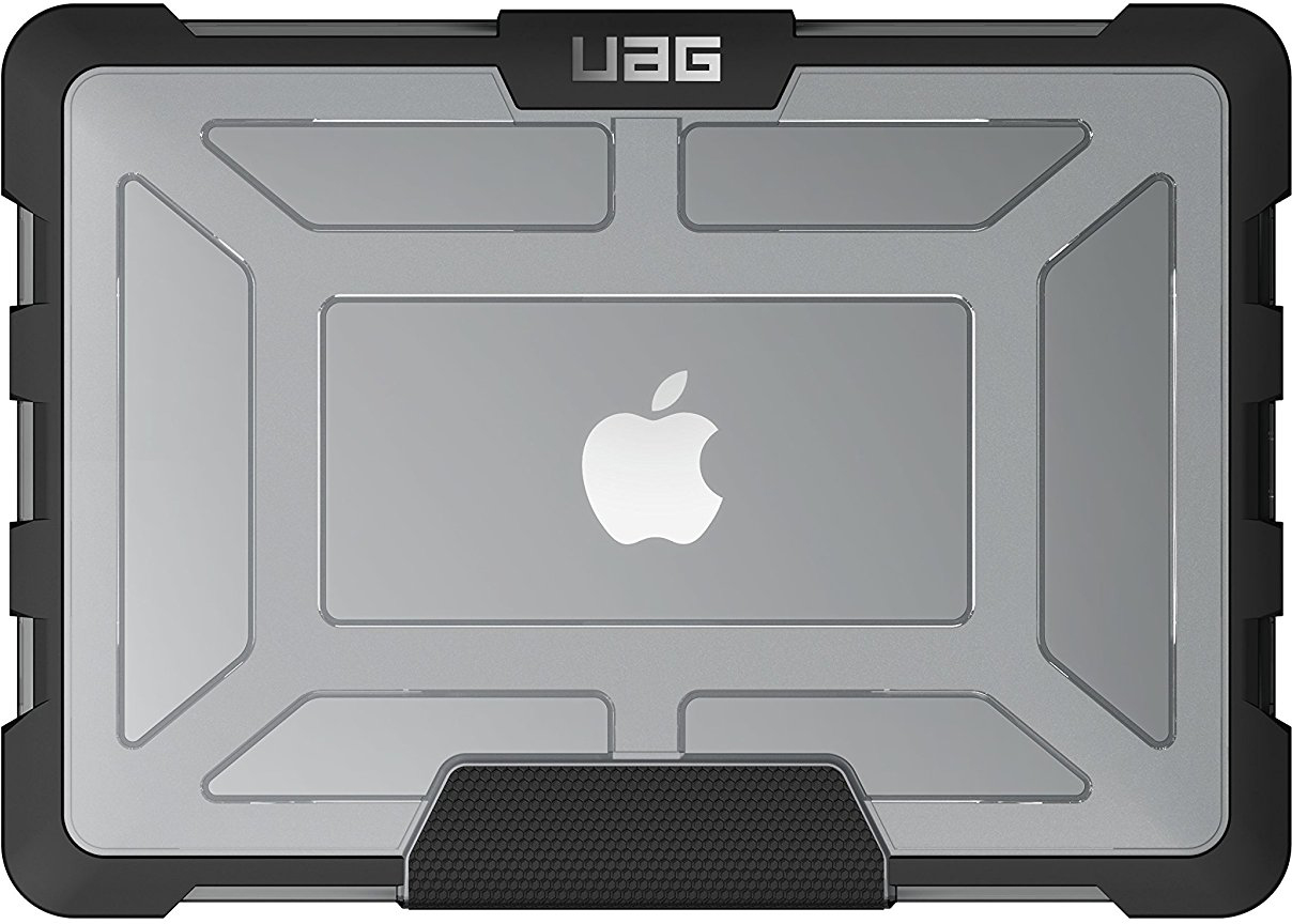 

Защитный чехол UAG Rugged (MBP13-4G-L-IC) для MacBook Pro 13" 2016-2019 (Ice)