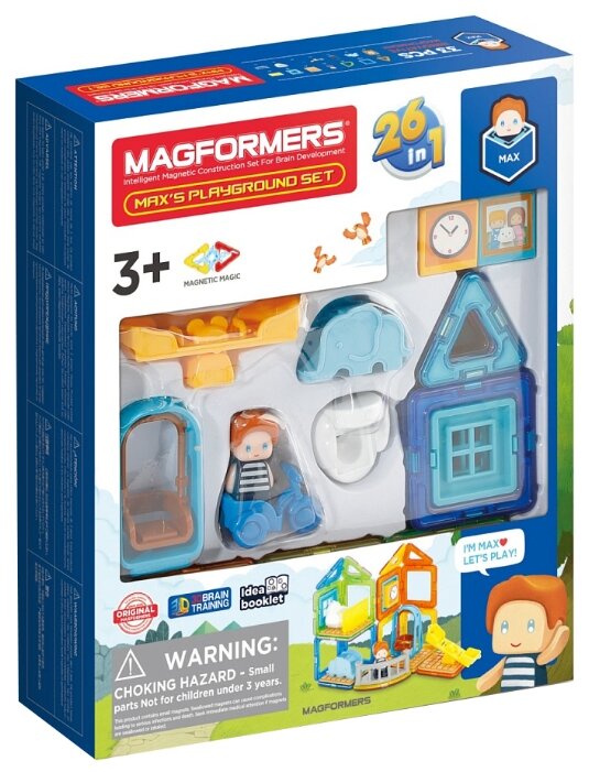 

Магнитный конструктор Magformers Max's Playground Set (705008)