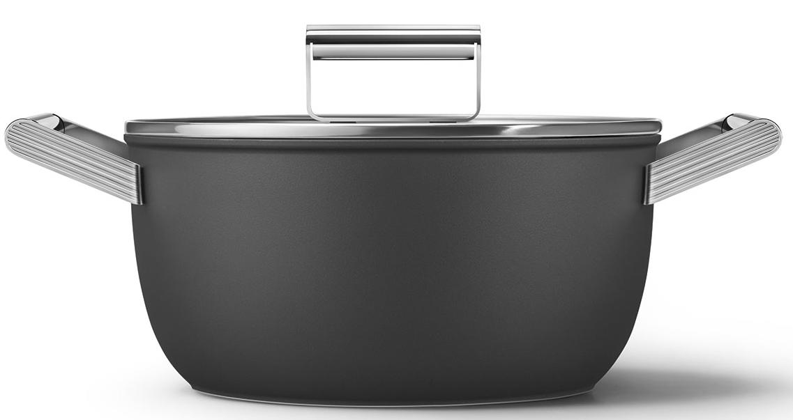 Кастрюля Smeg CKFC2411BLM (Black) купить в интернет-магазине icover