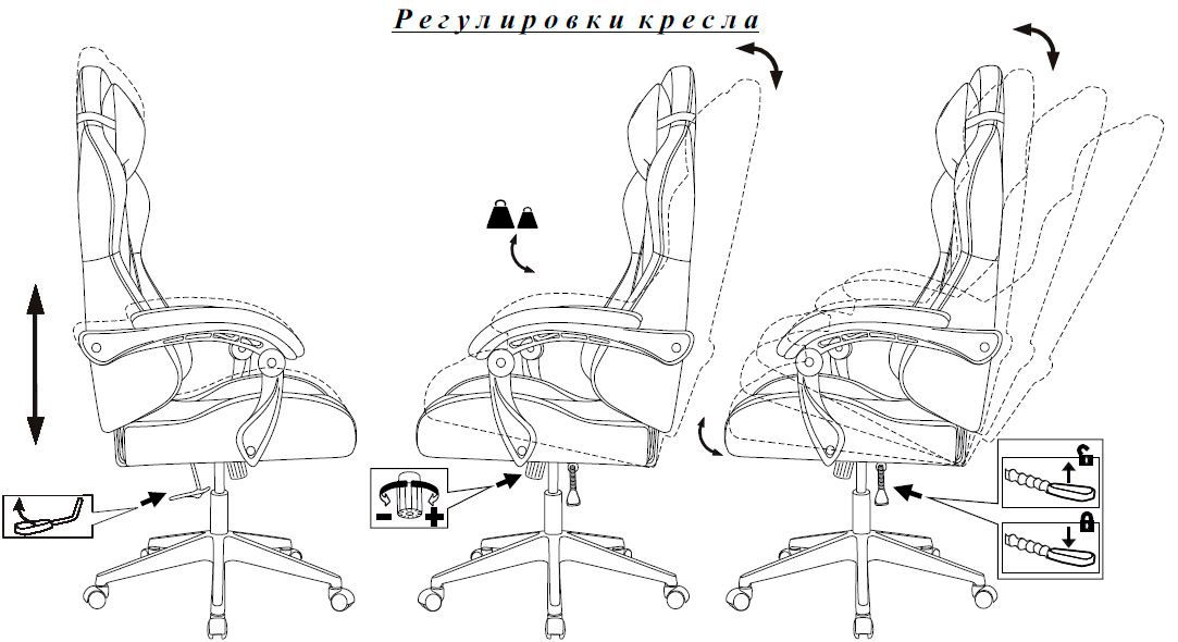 Кресло игровое Бюрократ Zombie Predator (Neo Black) купить в интернет-магазине icover