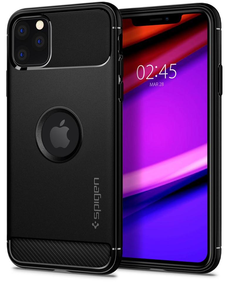 

Чехол Spigen Rugged Armor (077CS27231) для iPhone 11 Pro (Black)