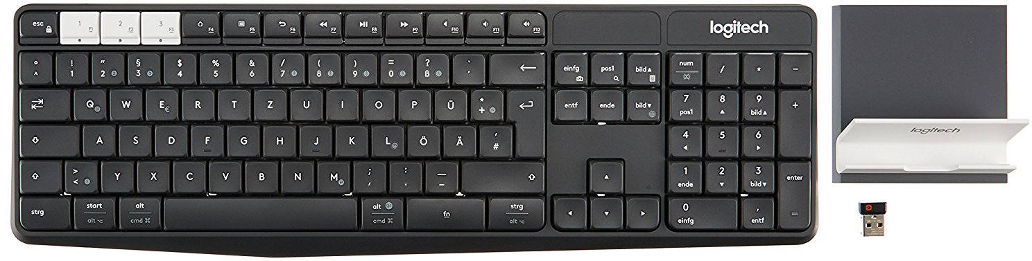 

Беспроводная клавиатура Logitech K375s Multi-Device 920-008184 (Black)