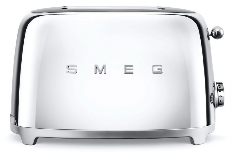 Тостер Smeg на 2 хлебца TSF01SSEU (Silver) купить в интернет-магазине icover