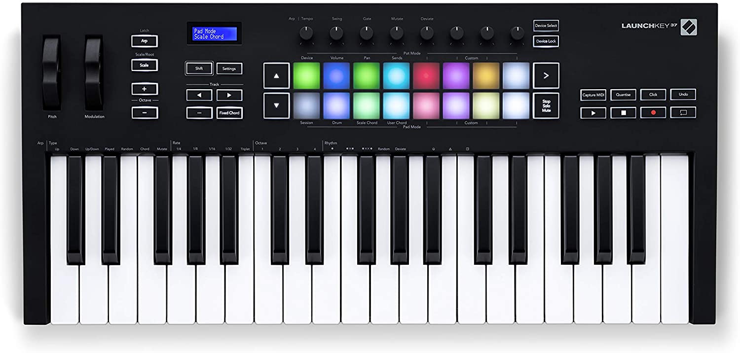 

MIDI-клавиатура Novation Launchkey 37 MK3 (Black)