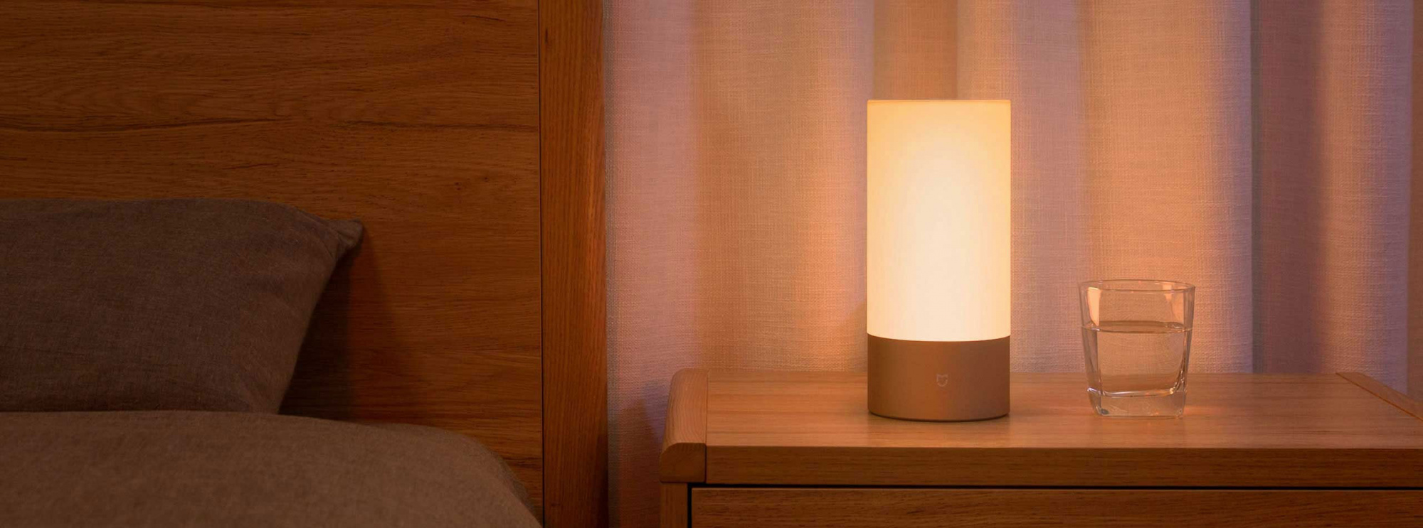 Xiaomi yeelight bedside cheap lamp gold