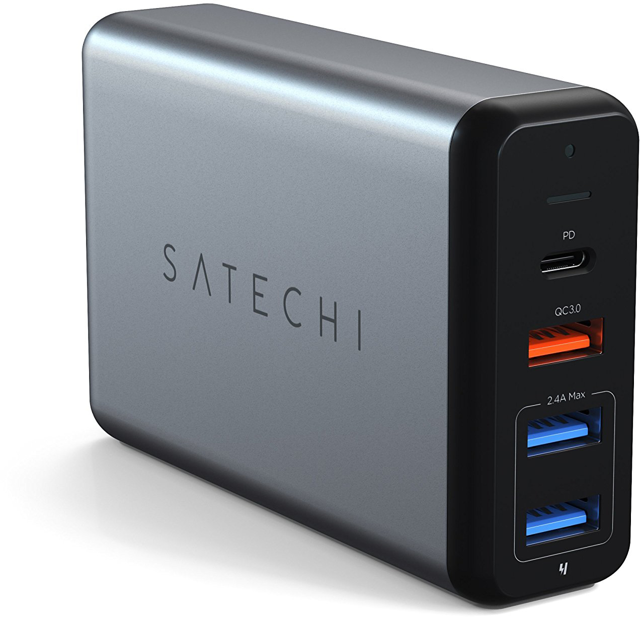 

Сетевая зарядка Satechi Travel Charger ST-MCTCAM 75W (Space Gray)