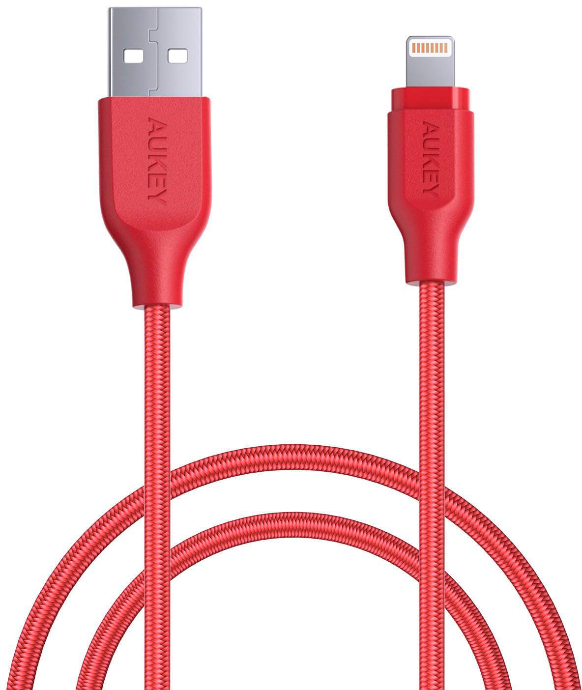 

Кабель для iPod, iPhone, iPad Aukey CB-AL1 USB to Lightning 1.2m (Red)