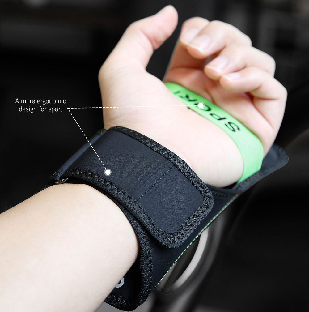 Купить чехол спортивный Baseus Flexible Wristband (CWYD-A06) для смартфонов  5