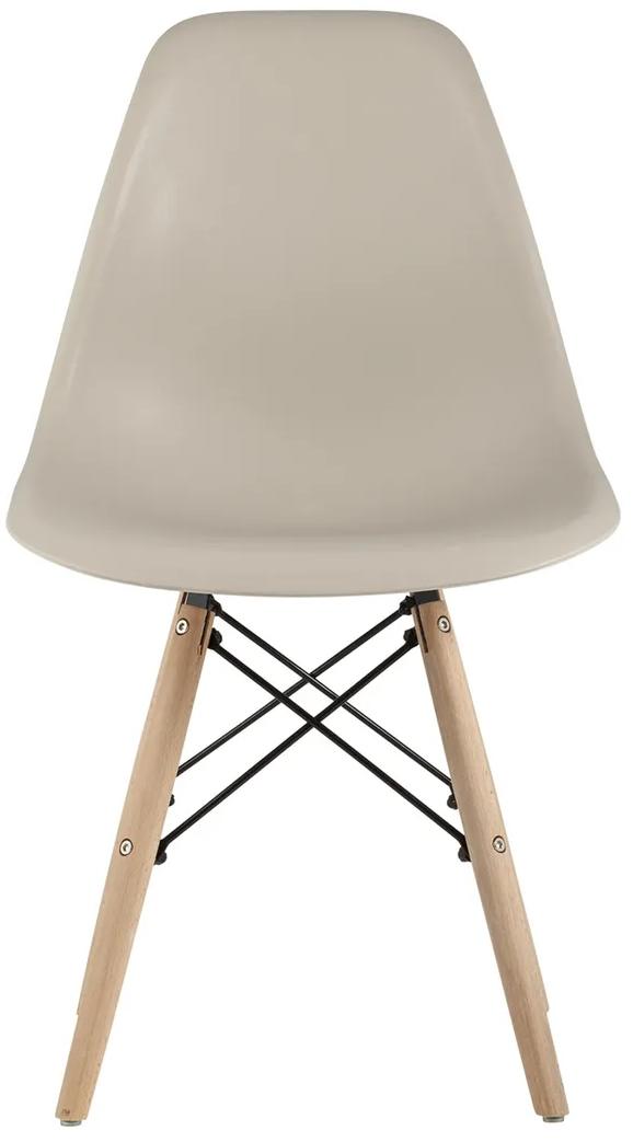 Комплект стульев RIDBERG DSW EAMES 4 шт. (Beige) купить в интернет-магазине icover