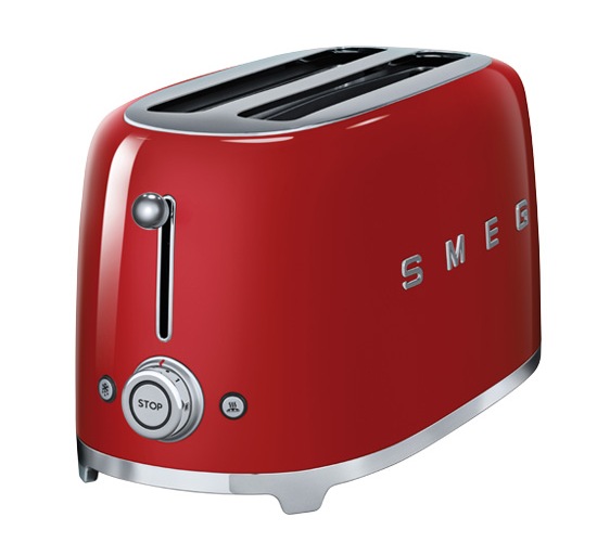 

Тостер Smeg на 4 хлебца TSF02RDEU (Red)