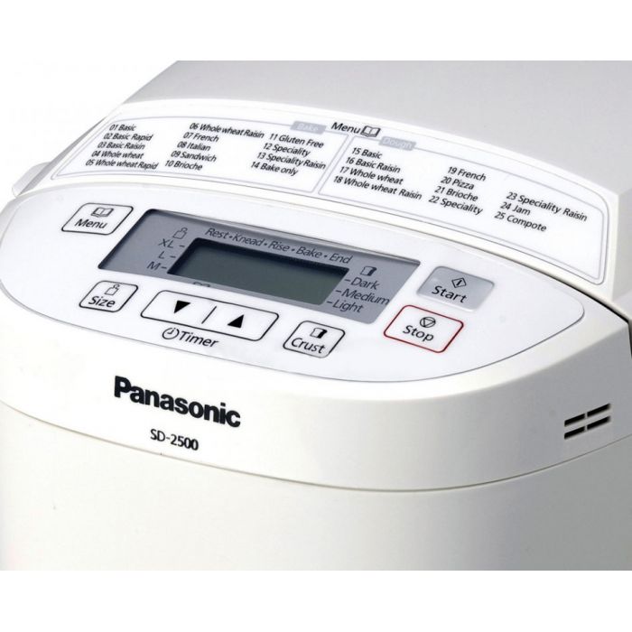 Хлебопечь panasonic sd-2510 рецепты хлеба