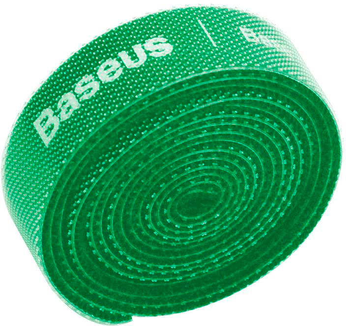 

Органайзер проводов Baseus Rainbow Circle Velcro Straps 3m ACMGT-F06 (Green)