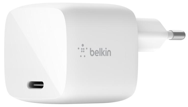 

Сетевое зарядное устройство Belkin 30Вт USB-C PD WCH001vfWH (White)