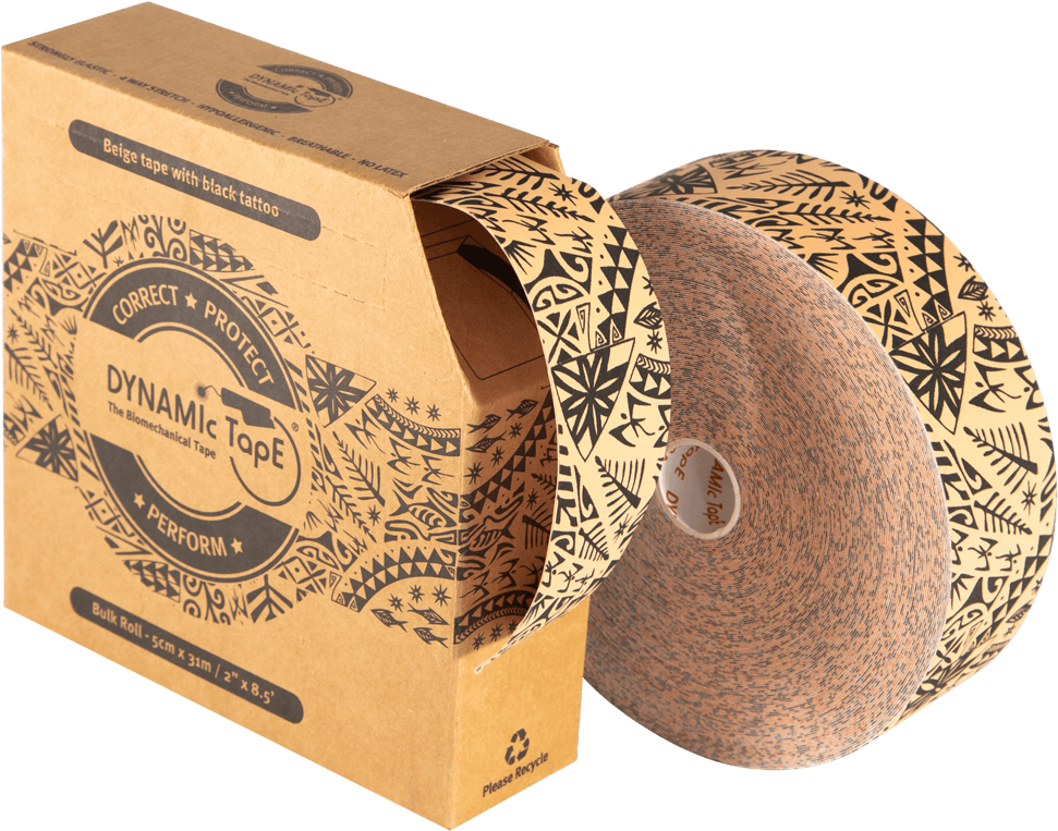 

Динамический тейп Dynamic Tape DT50TTB 5cm/31m (Beige/Black)