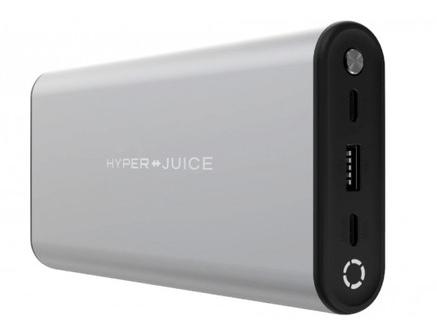 

Портативный аккумулятор HyperJuice HJ307 130W USB-C 27000 mAh PD (Silver)