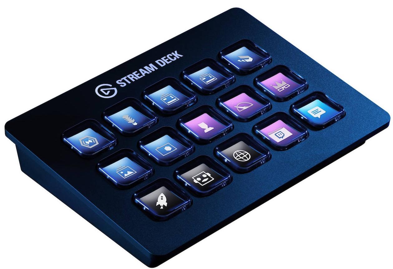 

Программируемая панель Elgato Stream Deck 10GAA9901 для стриминга (Black)