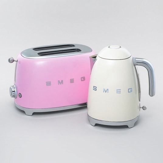 Тостер Smeg на 2 хлебца TSF01PKEU (Pink) купить в интернет-магазине icover