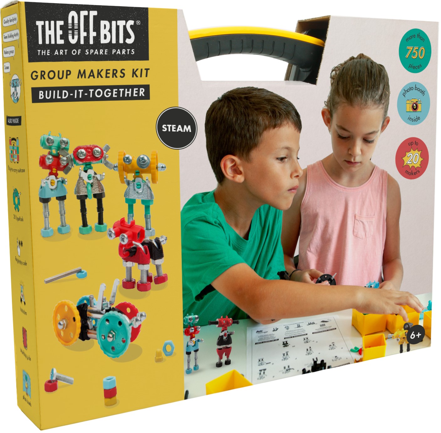 

Конструктор Fat Brain Toys The Offbits Group Makers Kit (ED0001)