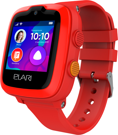 

Детские умные часы Elari KidPhone 4G (Red)