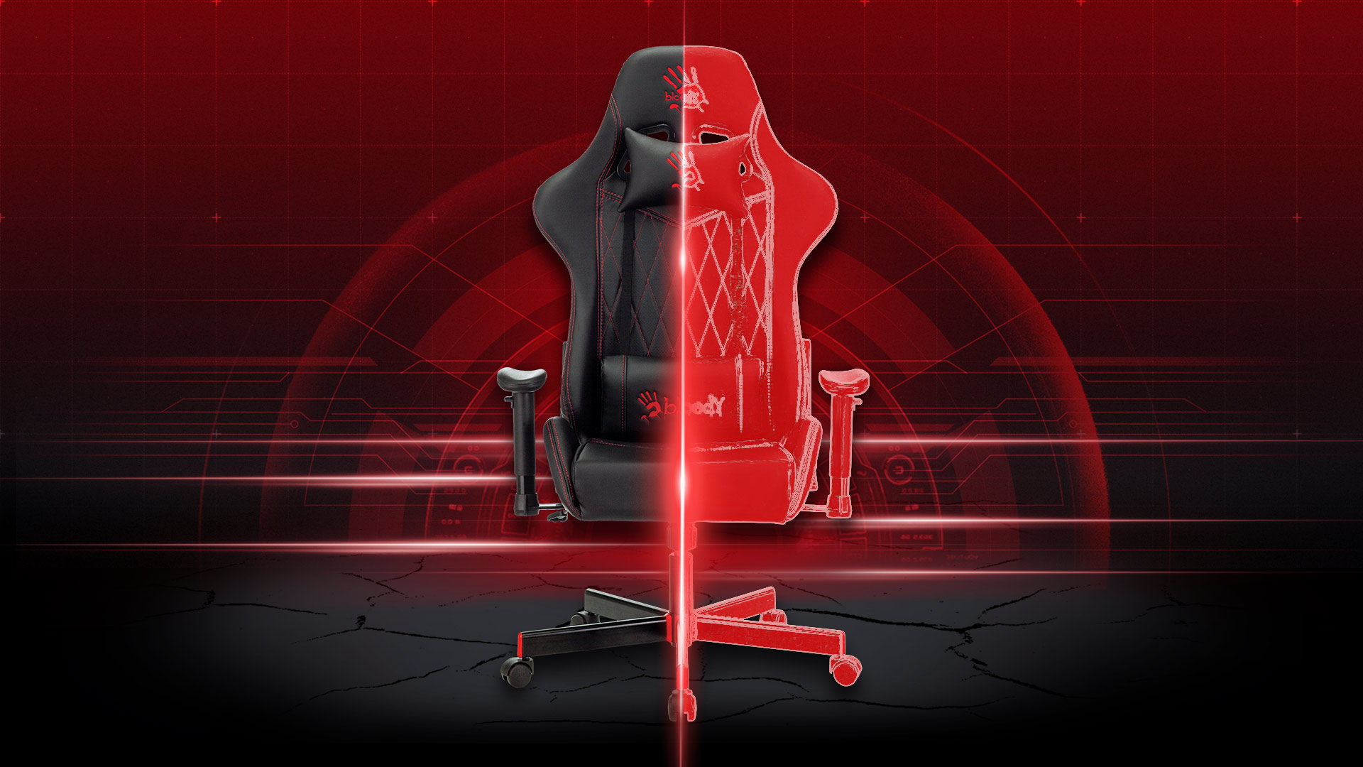 Игровое кресло Bloody GC-600