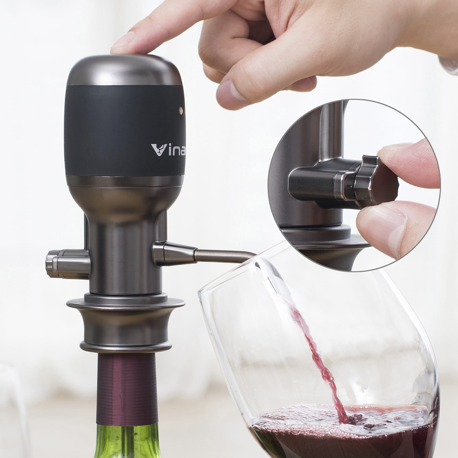 Аэратор для вина Vinaera Pro Adjustable