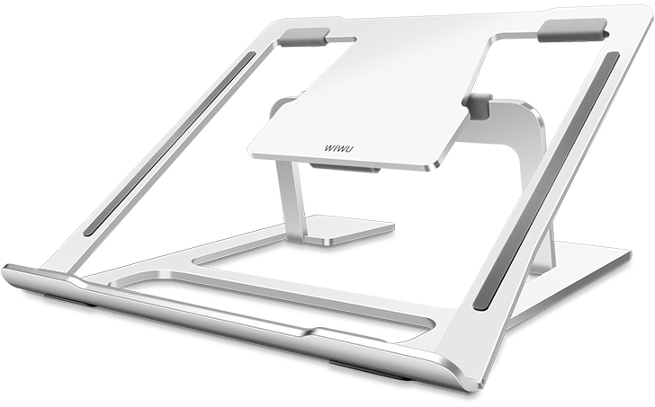 Подставка Wiwu Lohas Laptop Stand для ноутбука (Silver) купить в интернет-магазине icover