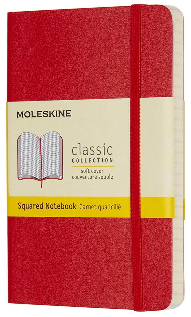 

Блокнот Moleskine Classic Soft Pocket QP612F2 (Red)