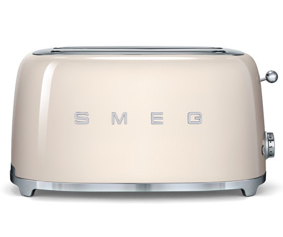 Тостер Smeg на 4 хлебца TSF02CREU (Cream) купить в интернет-магазине icover