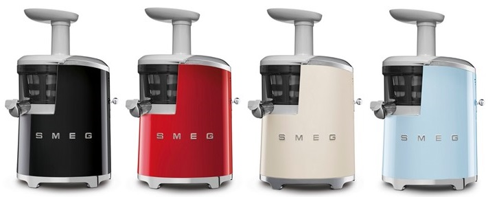 Шнековая соковыжималка Smeg SJF01BLEU (Black) купить в интернет-магазине icover