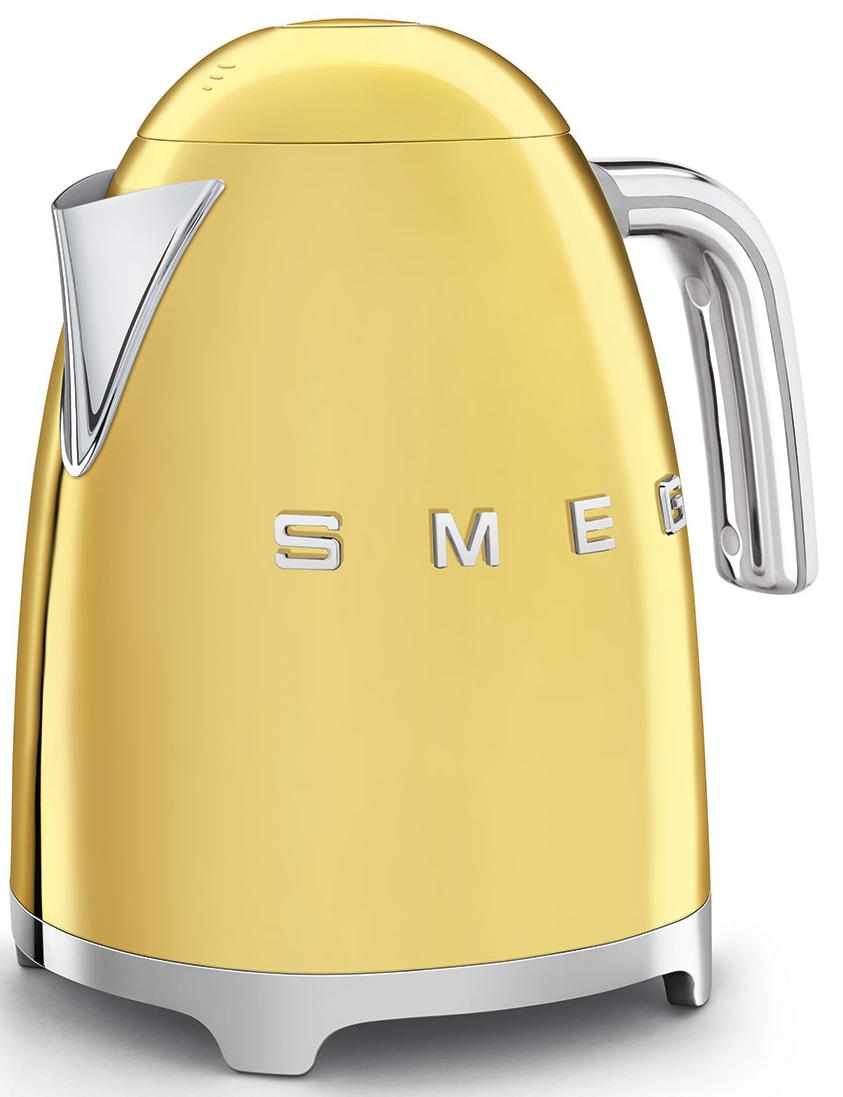 Электрический чайник Smeg KLF03GOEU (Gold) купить в интернет-магазине icover