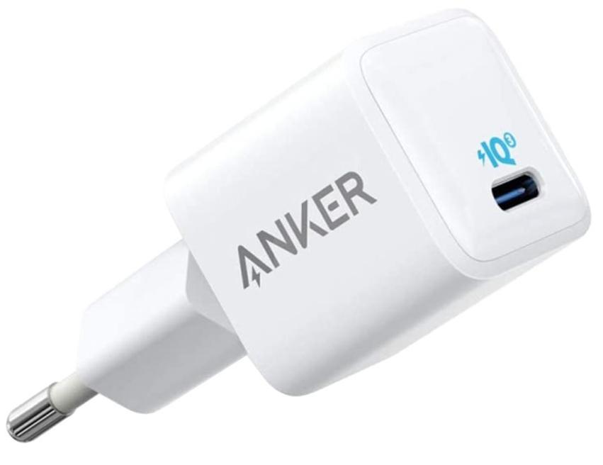 

Сетевое зарядное устройство Anker PowerPort 3 Nano 18W USB-C A2616G21 (White)