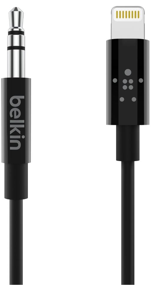 

Кабель Belkin 3.5mm/Lightning 0.9m AV10172bt03-BLK (Black)