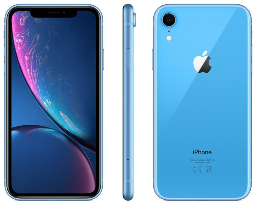 Смартфон Apple iPhone XR 128Gb MRYH2RU/A (Blue) купить в интернет-магазине icover