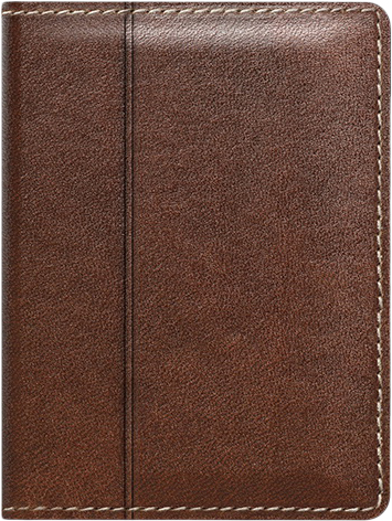 Кошелек Nomad Slim Leather NM500R0U00 (Dark Brown) купить в интернет-магазине icover