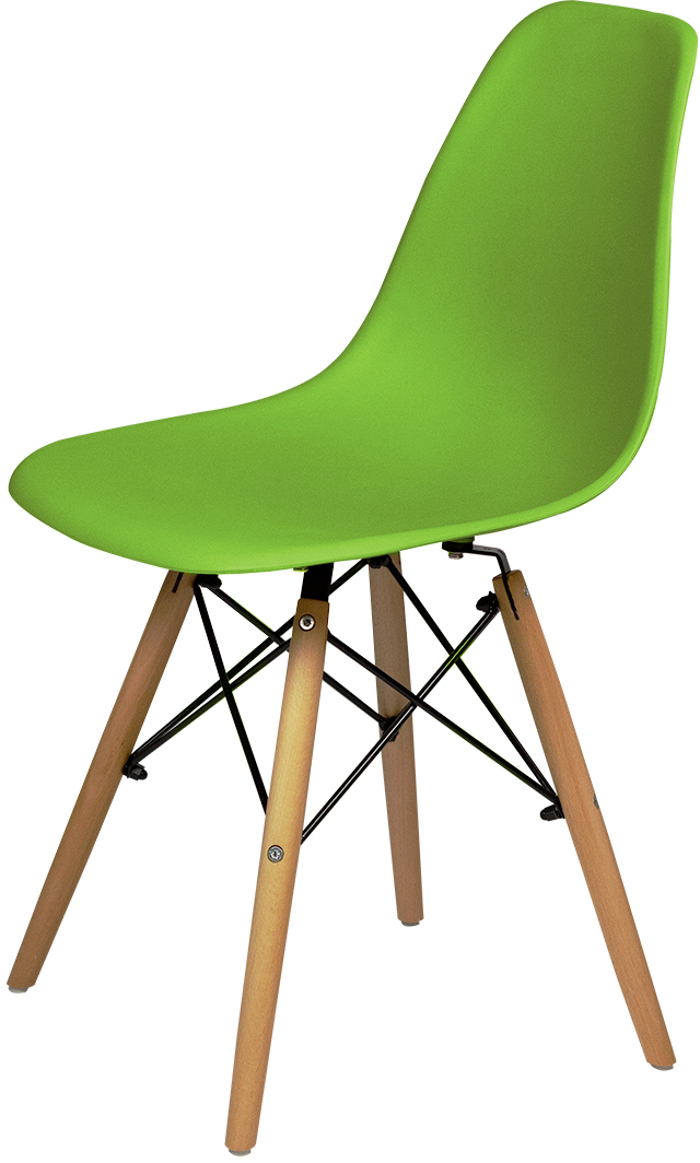 Комплект стульев RIDBERG DSW EAMES 4 шт. (Green) купить в интернет-магазине icover