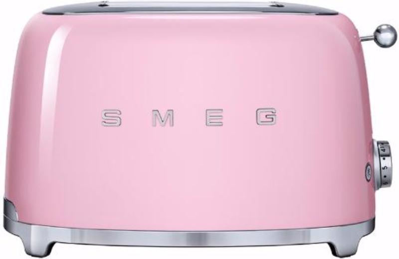 Тостер Smeg на 2 хлебца TSF01PKEU (Pink) купить в интернет-магазине icover