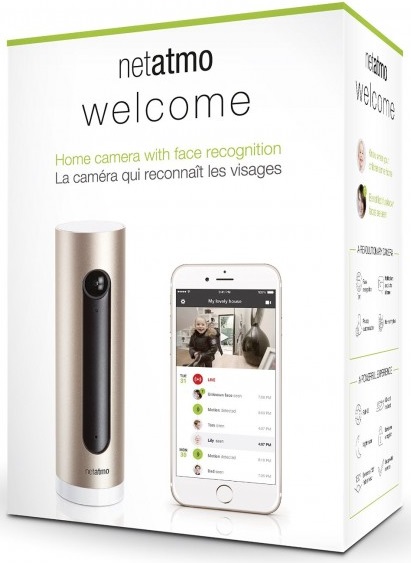 Домашняя охранная камера Netatmo Welcome Camera NSC01-EU (Copper) купить в интернет-магазине icover